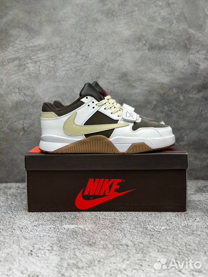 Кроссовки nike air jordan 1 travis scott cut the c