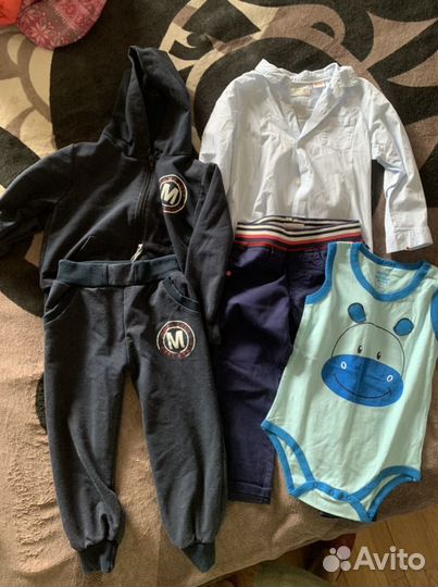 Вещи пакетом на мальчика 18-24 месяца