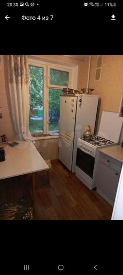 Комната 17,5 м² в 2-к., 2/5 эт.