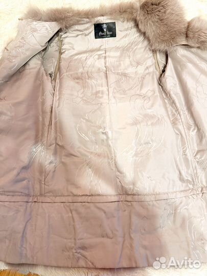 Шуба из песца