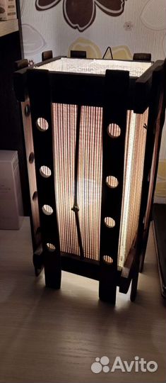 Светильник из дерева Тайланд