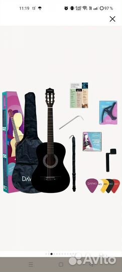 Классическая гитара Davinci dc-50a bk