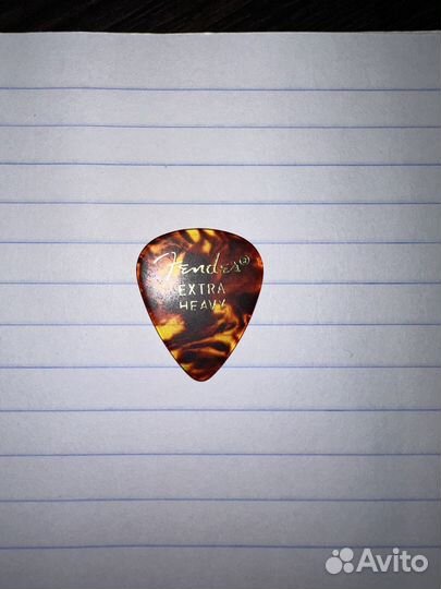 Медиаторы fender Extra Heavy