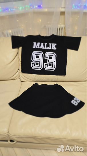 Костюм юбка и футболка XS-S