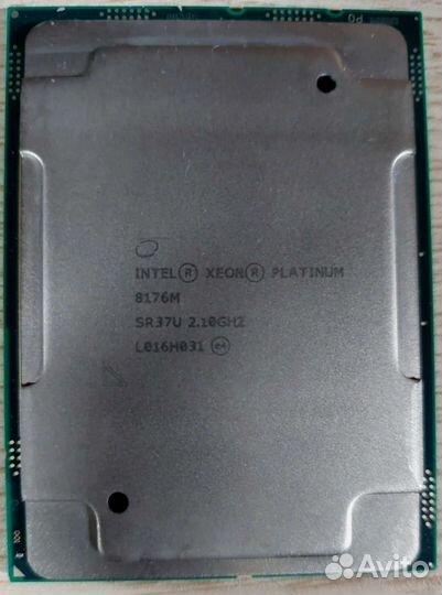 Xeon Platinum 8176 28 ядер 2.1-3.8Ghz 39mb 165w