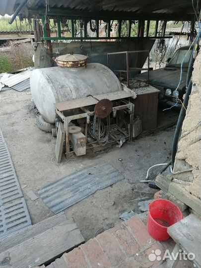 Бочка алюминиевая пищевая