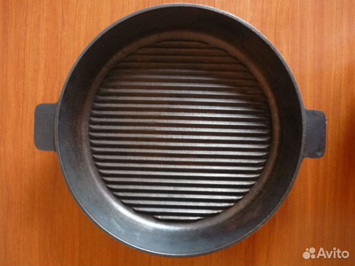Чугунная сковорода. для жарки. СССР