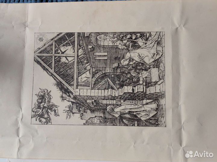 Репродукция гравюры А. Дюрера