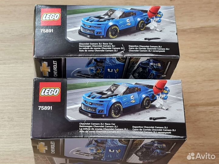 Новый Lego 75891 Chevrolet Camaro Speed Champions