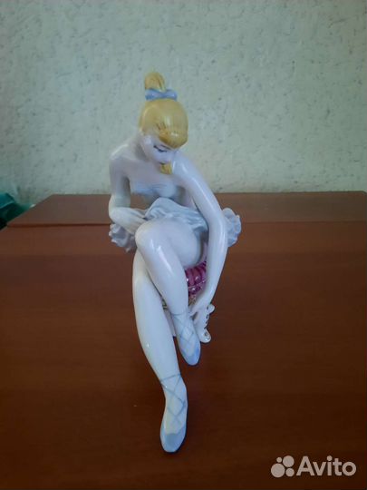 Фарфоровые статуэтки СССР балерина