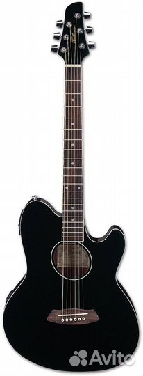 Электроакустическая гитара Ibanez TCY10E-BK Black