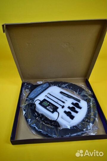 Кольцевая светодиодная лампа 460B 46 см, с пультом