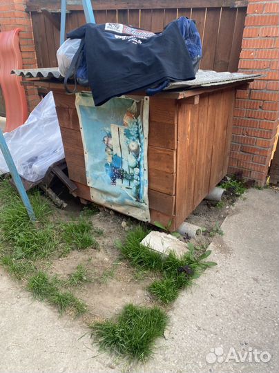 Будка для собаки утепленная