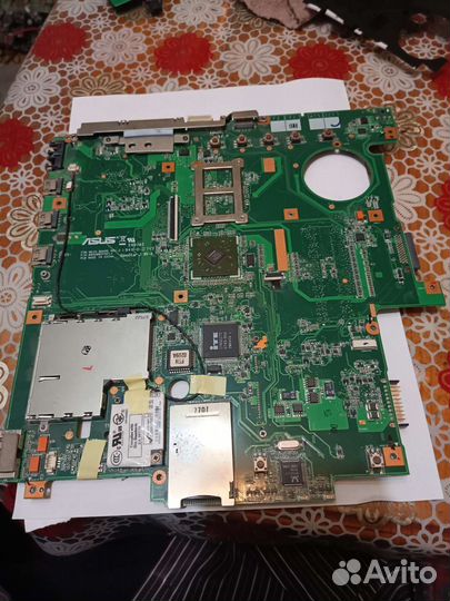 Материнская плата от ноутбука asus X50N/F5N