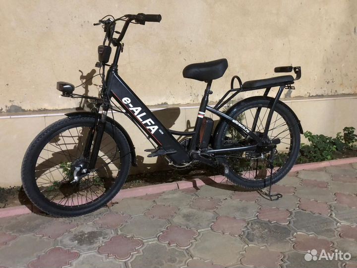 Электровелосипед e-alfa
