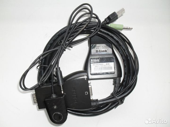 KVM переключатель D-Link KVM-221/RU