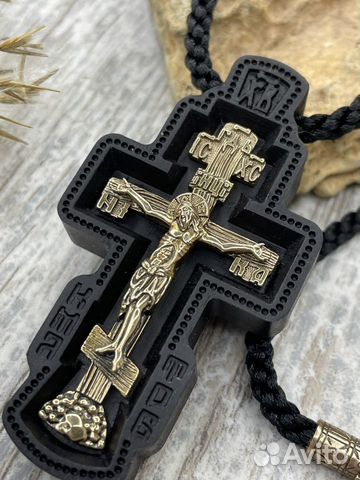 Крест мужской нательный деревянный объявление продам