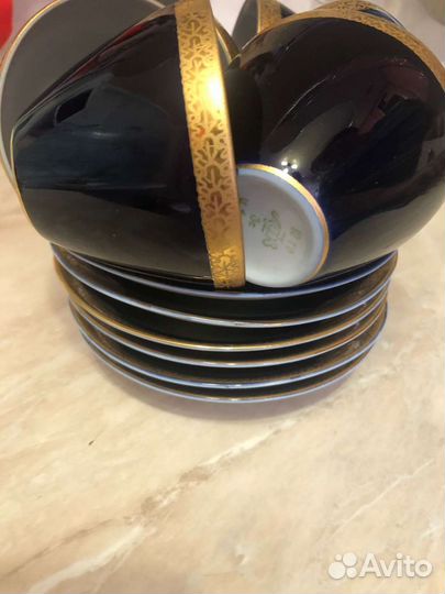 Кофейные чашки лфз набор 6 шт