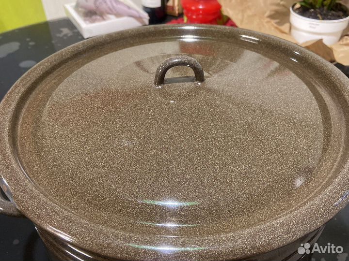 Кастрюля эмалированная 20 л СССР