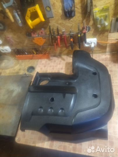 Экран крышка двигателя niva chevrolet