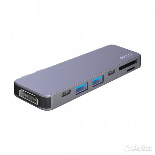 Хаб Переходник для MacBook 7в1 Thunderbolt 4k hdmi