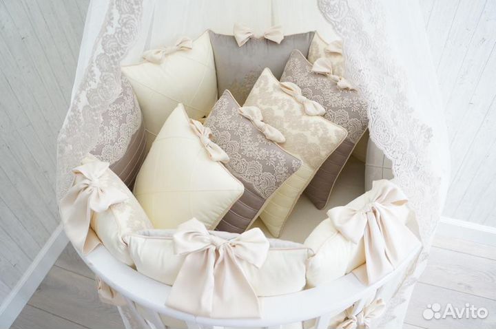 Бортики в детскую кроватку