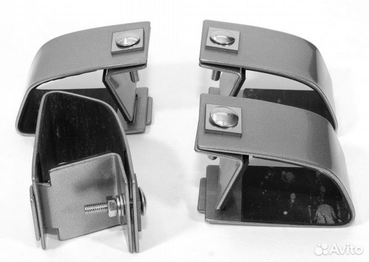 Опоры на рейлинги Террано 2014