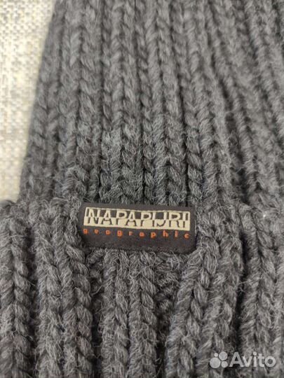 Шапка Napapijri Semiury, серая (Оригинал)