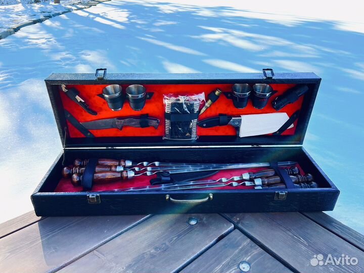 Шашлычный набор подарочный