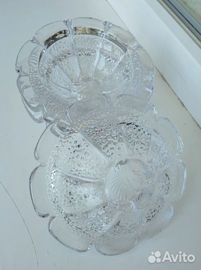 Салатник хрустальный маленький