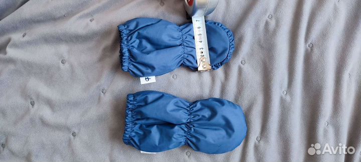 Варежки для малыша размер 11