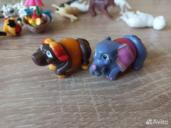 Коллекционные фигурки Киндер - сюрприз 90-х