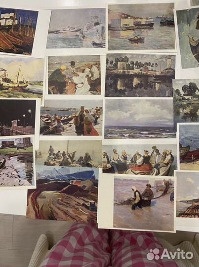 Открытки СССР 50-60гг