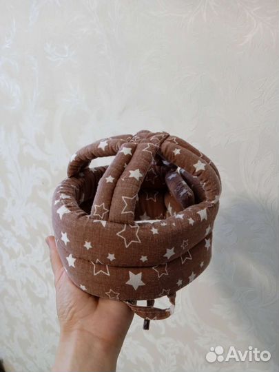 Шлем-шапка противоударный для малыша