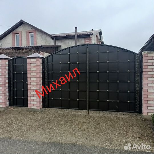 Ворота с калиткой