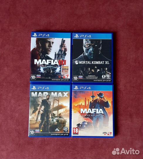 Игры для приставок ps4