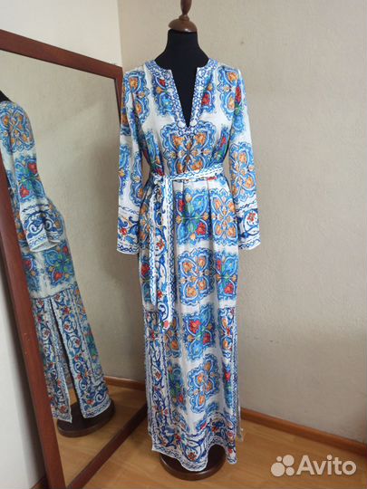 Плажная туника/платье р-р М