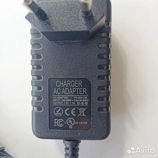 Блок питания для роутера NetGear 7.5V