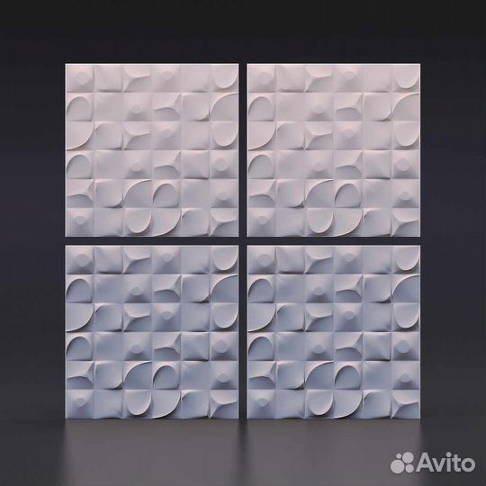 Гипсовая 3D панель 