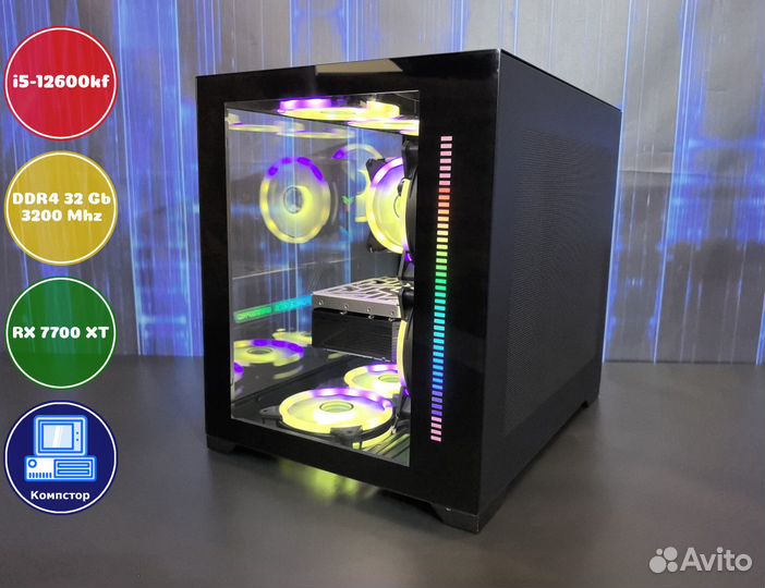 Собранный компьютер i5-RX7700XT-32DDR4-MAN9860-B760