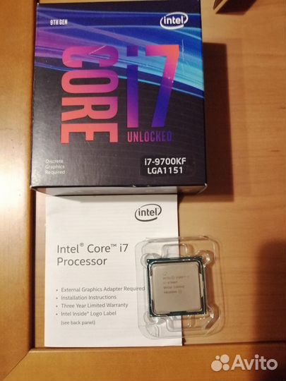 Процессор Intel Core i7-9700KF 12M кеш,up 4.90 GHz