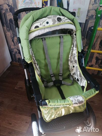 Коляска трансформер с люлькой