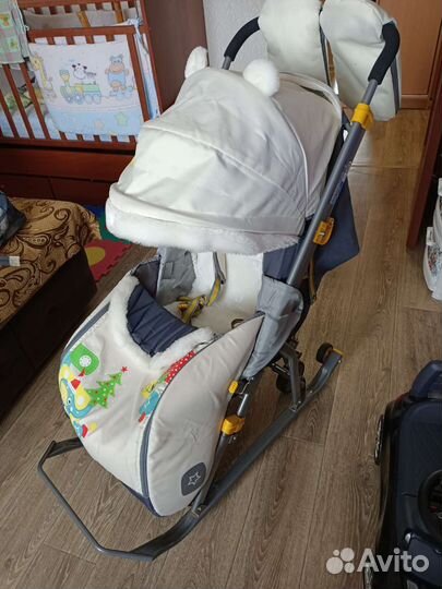 Санки коляска kelkka arctic