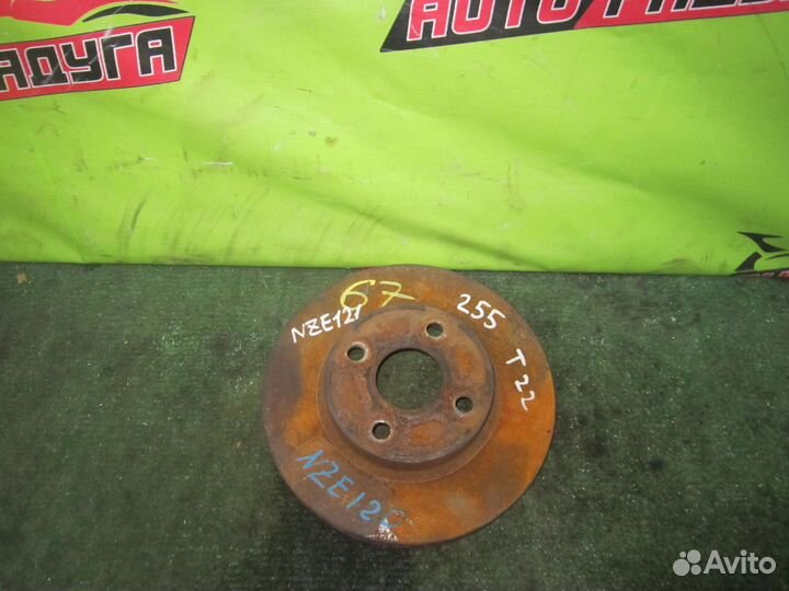 Диск тормозной toyota NZE120,NZE121,NZE121G,ZZE121