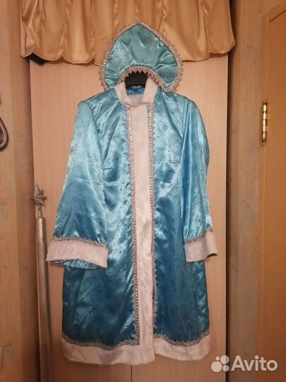 Костюм Деда мороза и Снегурочки на взрослого