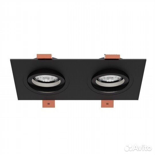 Светильник встраиваемый 4364 чёрный D172*92/H25