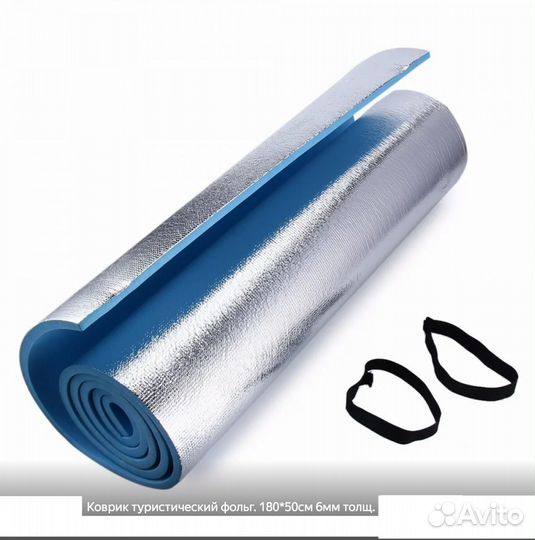Коврик туристический пенка фольгированая