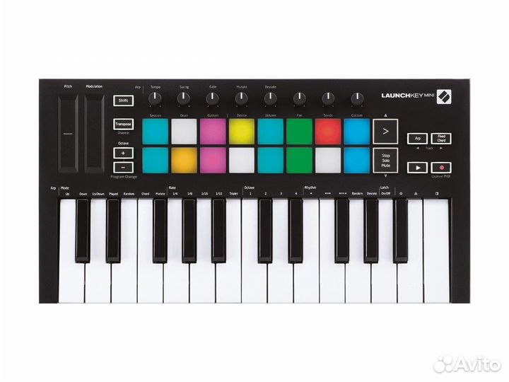 Novation LaunchKey Mini MK3 контроллер