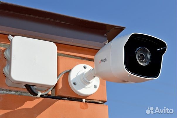 Монтаж видеонаблюдения. Установка.Видеокамера