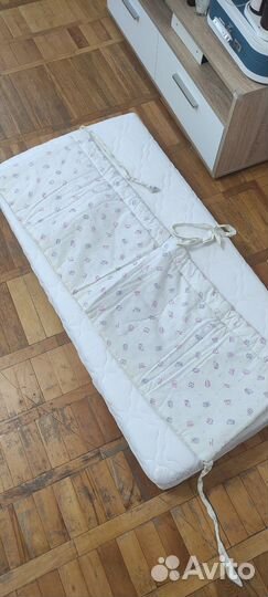 Бортики в детскую кроватку тонкие